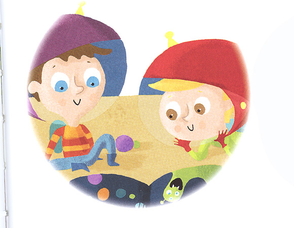 Ilustración de ¡Hasta la luna!
