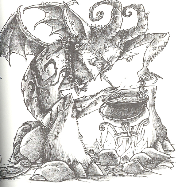 Ilustración de Monstruario