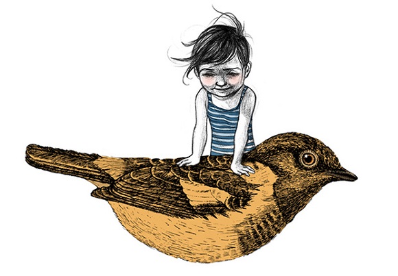 Ilustración de Geografía Humana y otros poemas