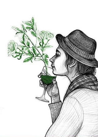 Ilustración de Geografía Humana y otros poemas