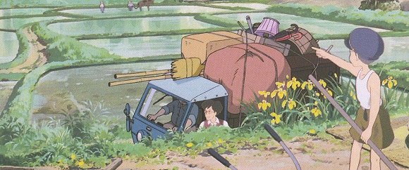 Ilustración de Mi vecino Miyazaki