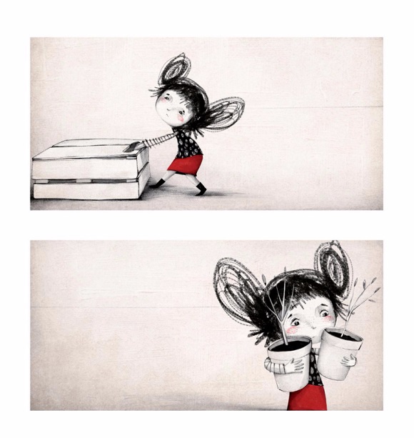 Ilustración de Matilde