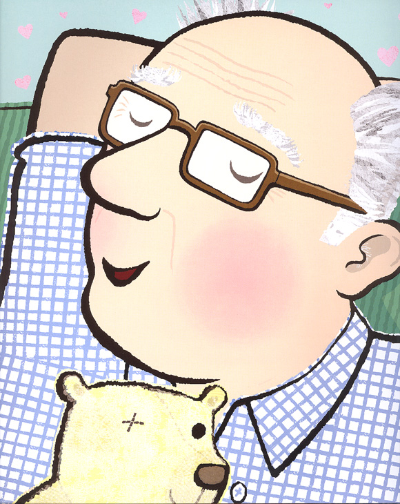 Ilustración de Te quiero, abuelo