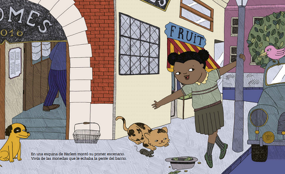 Ilustración de Pequeña & GRANDE. Ella Fitzgerald