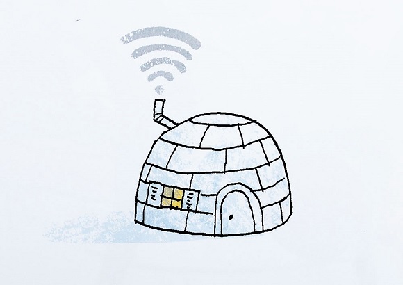 Ilustración de Papá está conectado