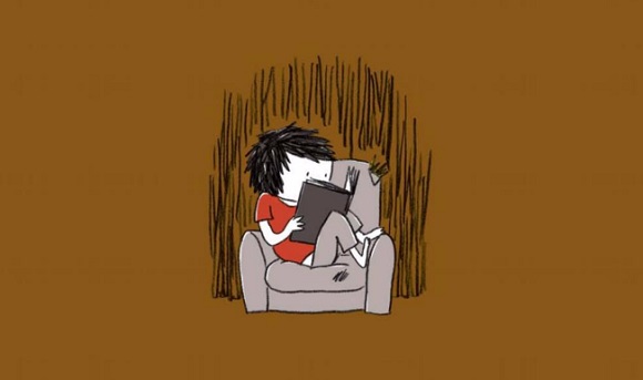 Ilustración de Un lobito muy educado