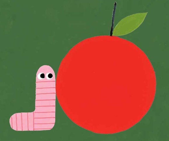 Ilustración de Totó quiere la manzana