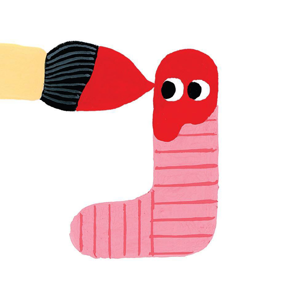 Ilustración de Totó quiere la manzana