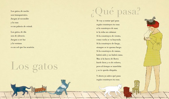 Ilustración de Versos como una casa