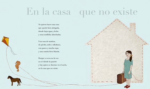 Ilustración de Versos como una casa
