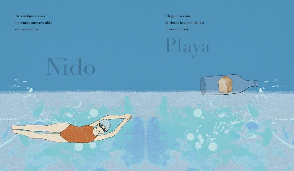 Ilustración de Versos como una casa