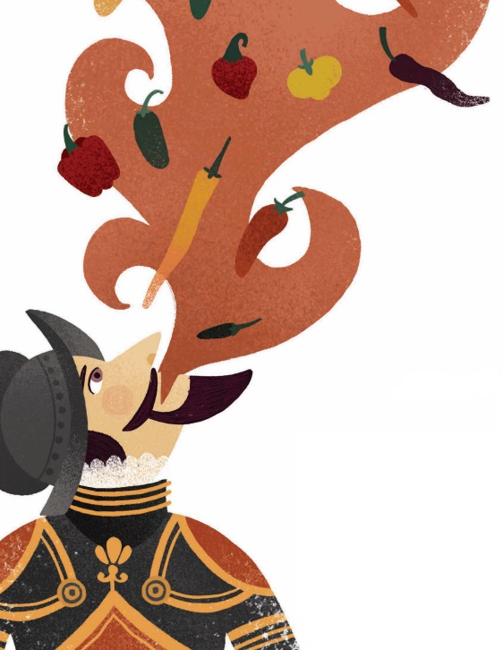 Ilustración de Aventuras y desventuras de los alimentos que cambiaron el mundo