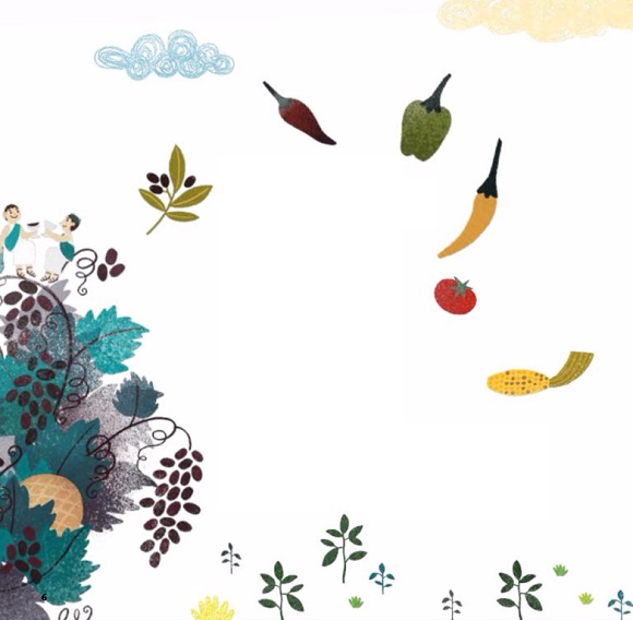 Ilustración de Aventuras y desventuras de los alimentos que cambiaron el mundo