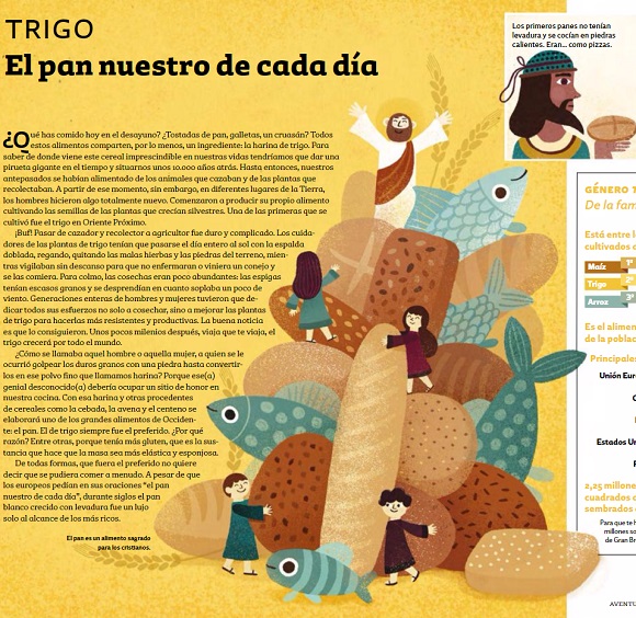 Ilustración de Aventuras y desventuras de los alimentos que cambiaron el mundo