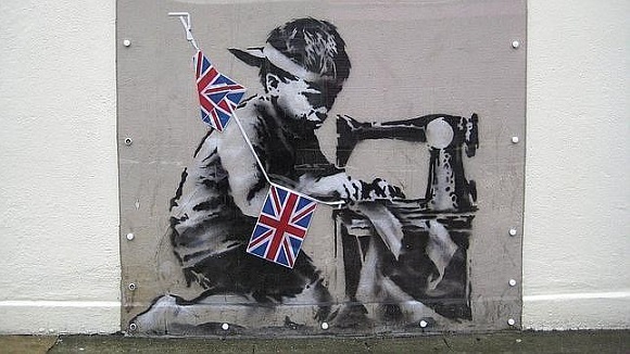 Ilustración de Banksy. El arte rompe las reglas