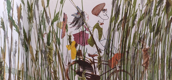 Ilustración de El vecino pesca un pez