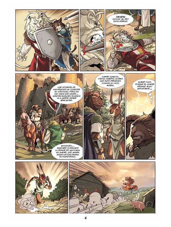 Ilustración de Los campeones de Albión 1. El pacto de Stonehenge