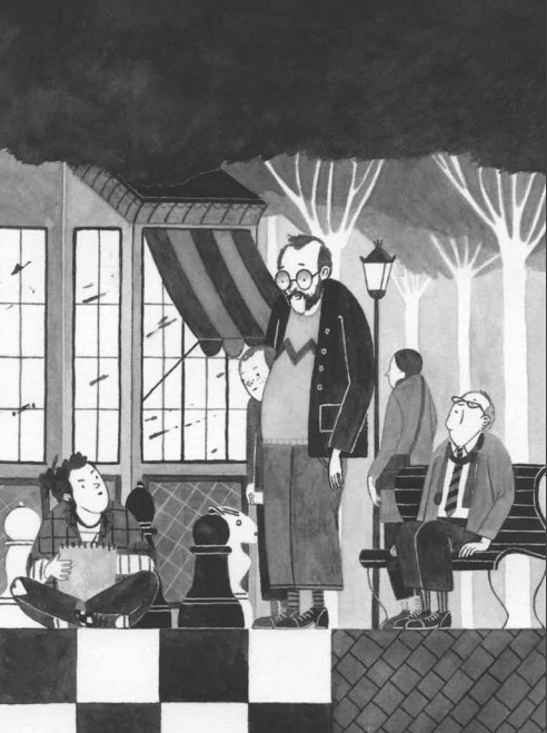 Ilustración de La Inmortal