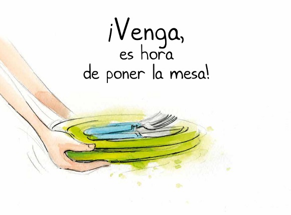 Ilustración de La niña que siempre decía NO