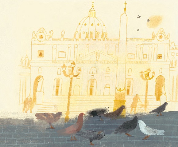 Ilustración de El Rey del Cielo