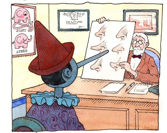 Ilustración de Los cuentos entre bambalinas