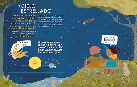 Ilustración de ¡Mira al cielo!