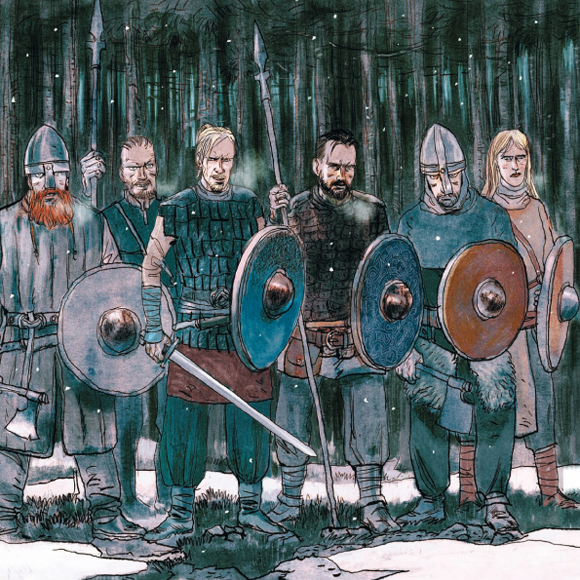 Ilustración de ¡Vikingos!