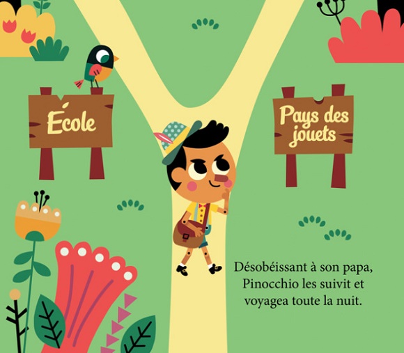 Ilustración de Pinocho