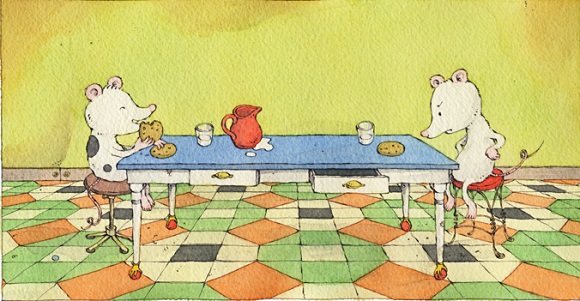 Ilustración de Dos ratones