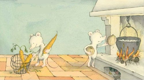 Ilustración de Dos ratones