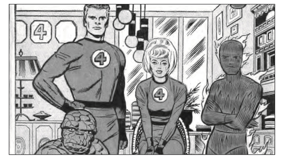 Ilustración de Superheroínas