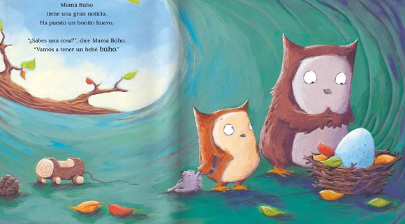 Ilustración de El huevo del Pequeño Búho
