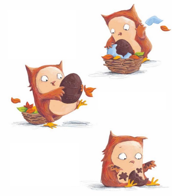 Ilustración de El huevo del Pequeño Búho