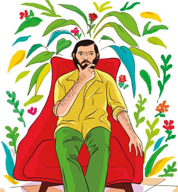 Ilustración de Cortázar
