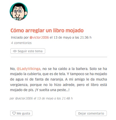 Ilustración de Cómo arreglar un libro mojado