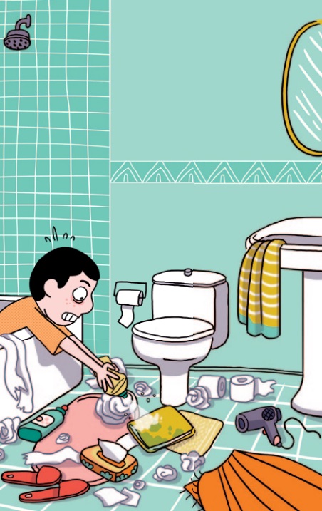 Ilustración de Cómo arreglar un libro mojado