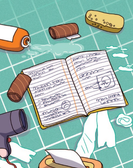 Ilustración de Cómo arreglar un libro mojado