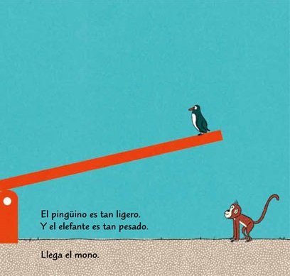 Ilustración de Tan ligero. Tan pesado