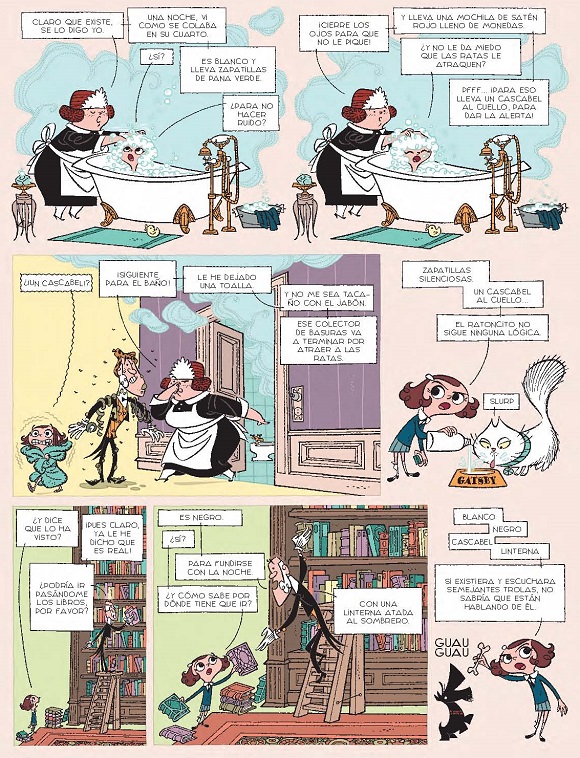 Ilustración de Astrid Bromuro 1. Cómo aniquilar al Ratoncito Pérez