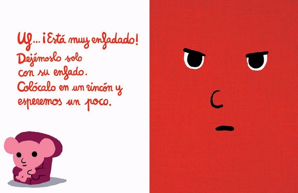 Ilustración de El libro enfadado