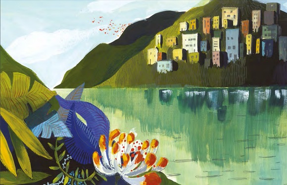 Ilustración de El sapo y los niños