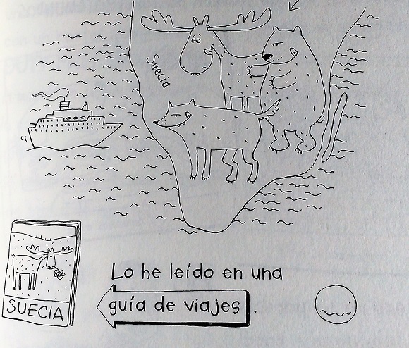 Ilustración de Las cosas de Lota. Un viaje muy salvaje