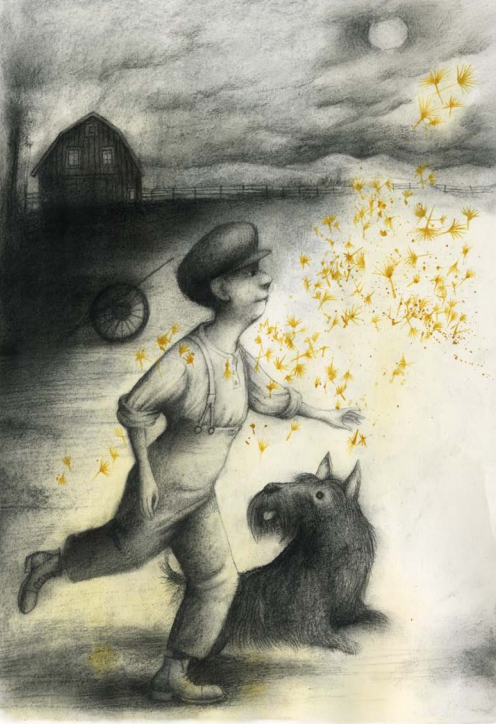 Ilustración de El hombre del traje negro