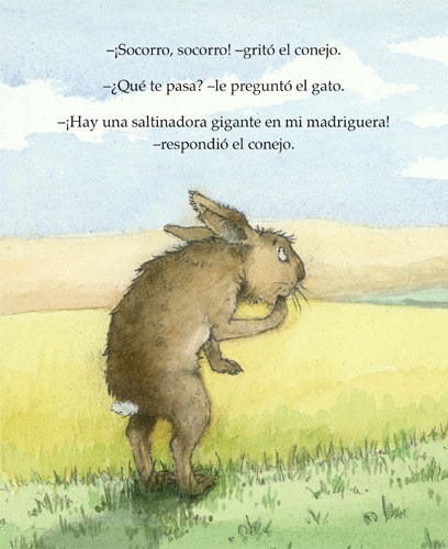 Ilustración de La saltinadora gigante