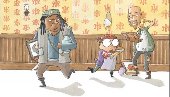 Ilustración de El Pequeño Saúl