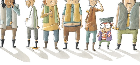 Ilustración de El Pequeño Saúl