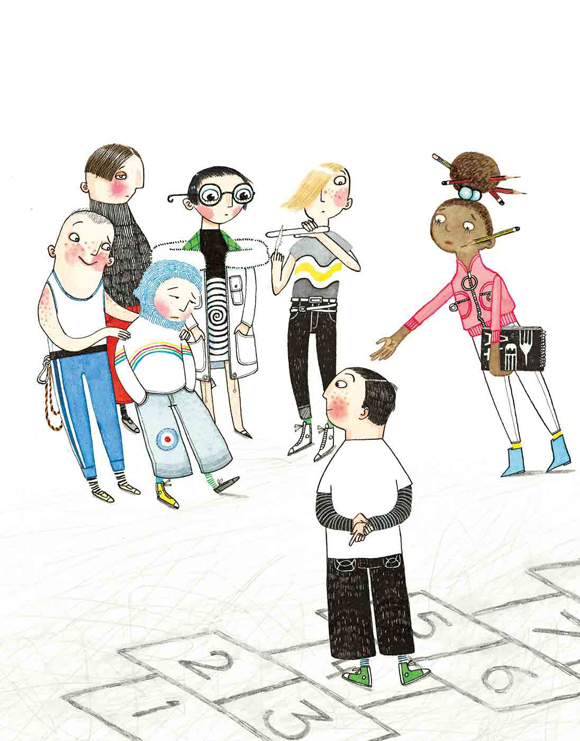 Ilustración de Los Zoquetes