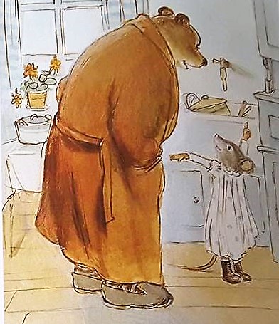 Ilustración de Ernesto y Celestina. Músicos callejeros