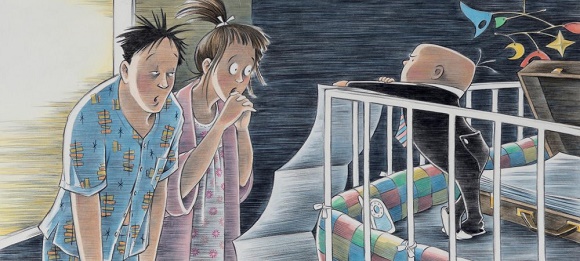 Ilustración de El bebé jefazo