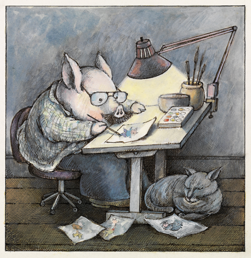 Ilustración de El libro de los guarripios